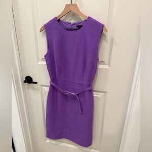 Ann Taylor Vibrant Purple Mini Dress